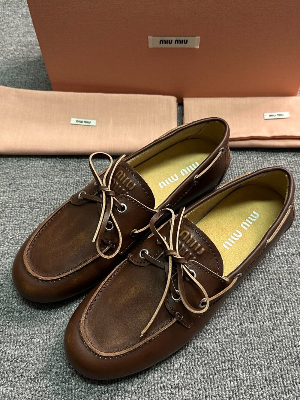 Miu Miu Classic Loafers, Size 38 ✨